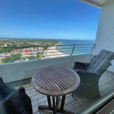 Wind Und Meer, 3-zimmer Ecksuite In Der Maritim Residenz Travemünde Lübeck