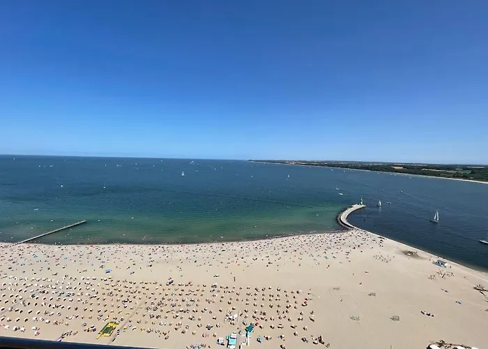 Wind Und Meer, 3-zimmer Ecksuite In Der Maritim Residenz Travemuende Lägenhet Lübeck