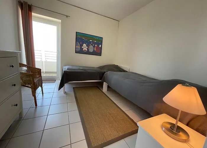 Wind Und Meer, 3-zimmer Ecksuite In Der Maritim Residenz Travemuende Lübeck