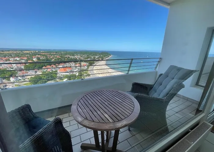 Wind Und Meer, 3-zimmer Ecksuite In Der Maritim Residenz Travemuende Lübeck
